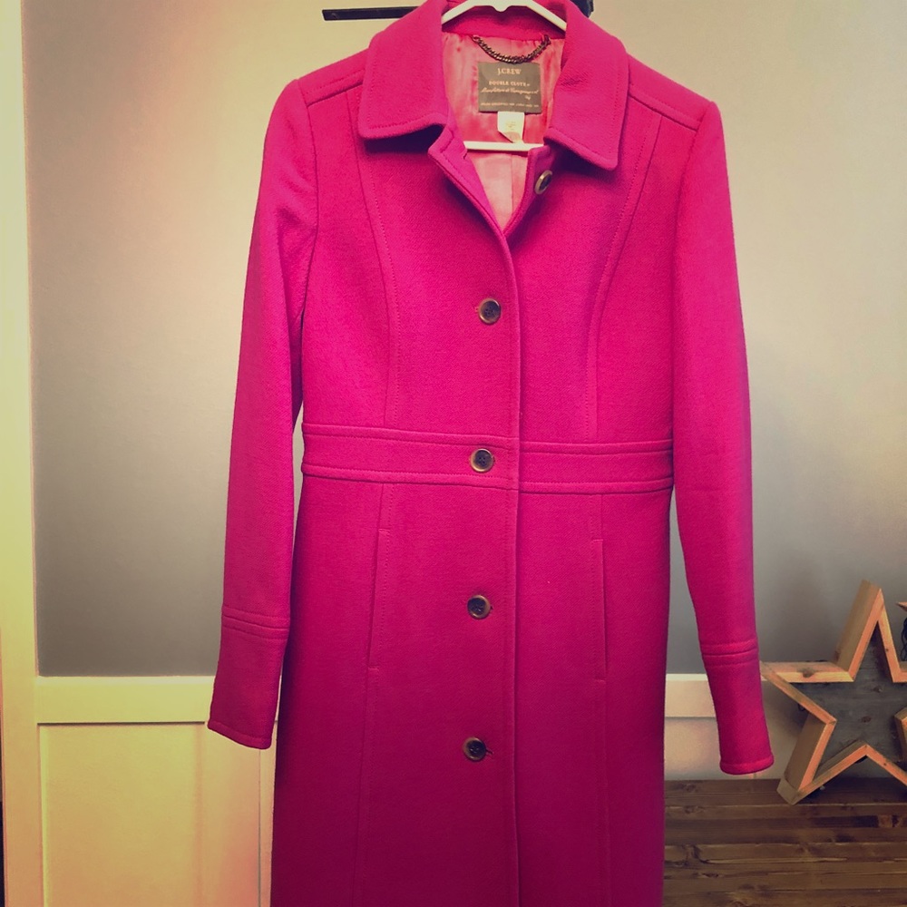 J Crew Double Cloth Lady Day Coat